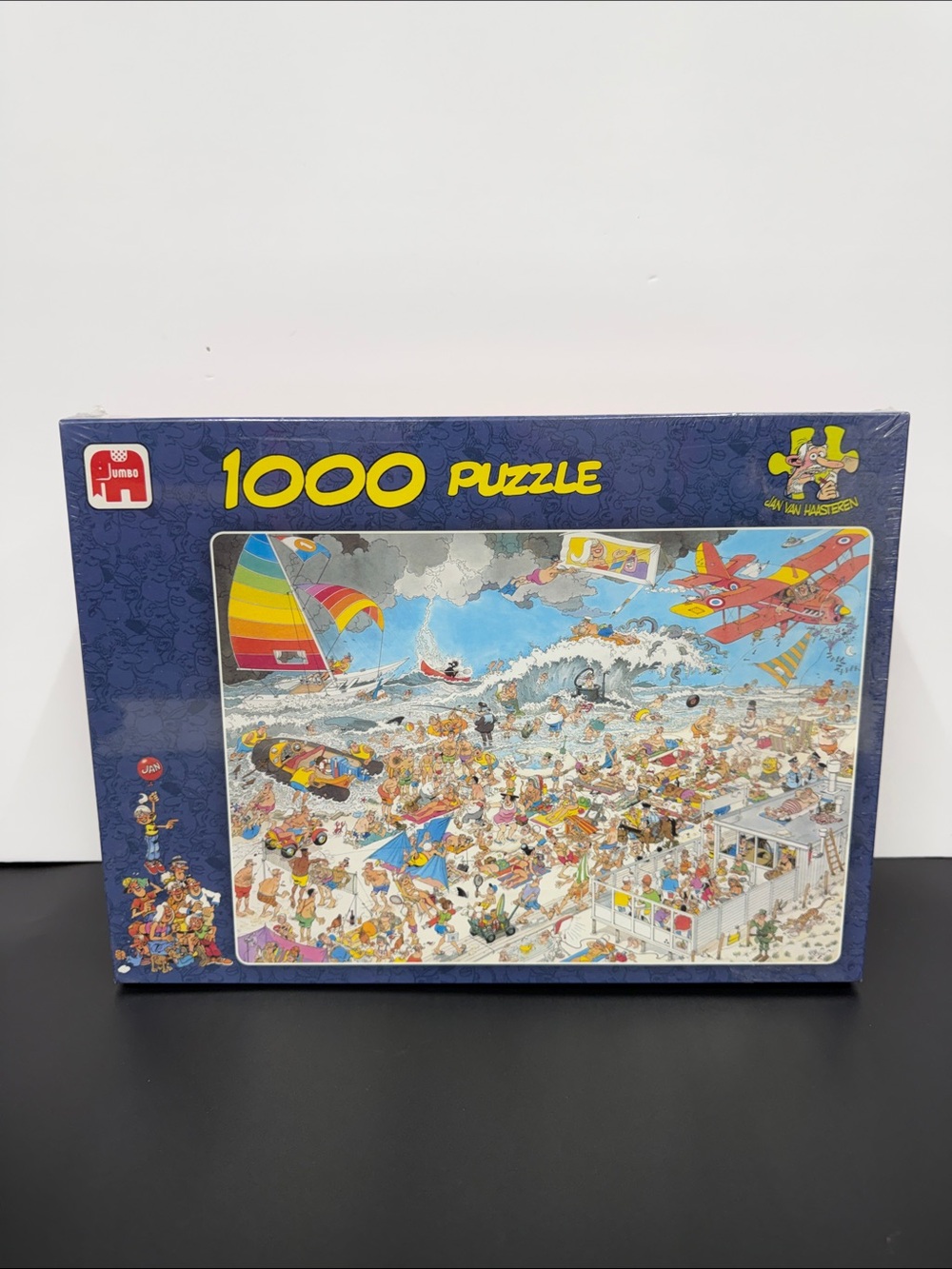 1999 SEALED Jan Van Haasteren 1000-Piece At the Beach Puzzle
